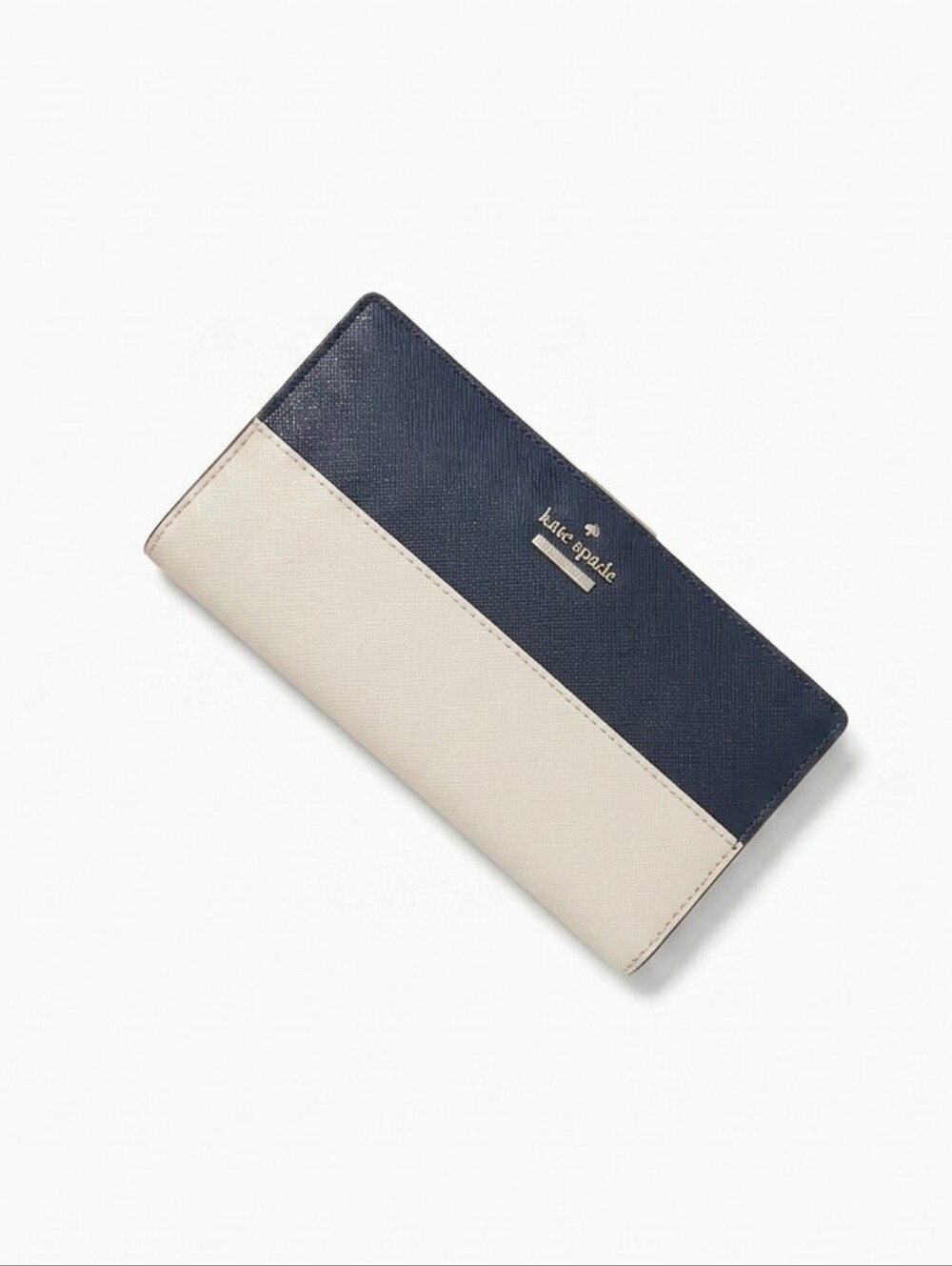 Kate Spade Staci Colorblock Slim Bifold Leather Wallet